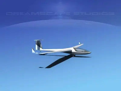 Glaser-Dirks DG-300 Glider V03 3D model