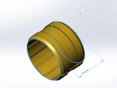 Barrel brake MC 21-12 3D model