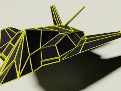 Lockheed F-117 Nighthawk Free 3D model