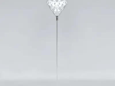 Floor lamp ZAHA LIGHT Free 3D model