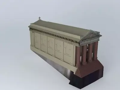 Temple of the Holy Trinity English Temple Free 3D model