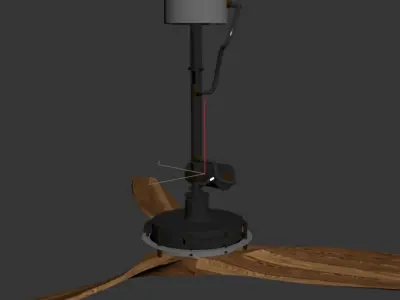 Modern Fan Free 3D print model