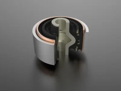 Arm Lower Bushing Free 3D model