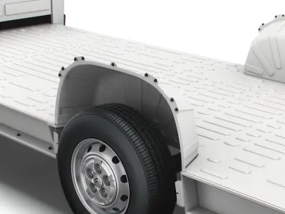 Citroen Jumper 3540 L4 platform cab 2014 3D model