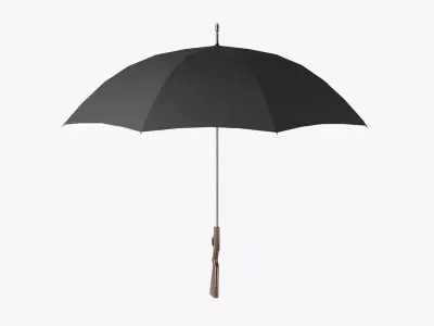 Umbrella Gun Free low-poly 3D model