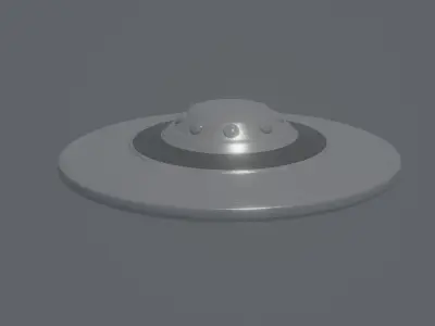 UFO Disc 3D model