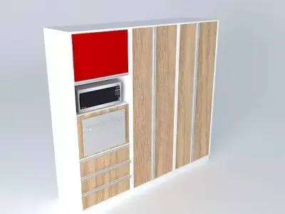 Kitchen cabinet Alto Free 3D model