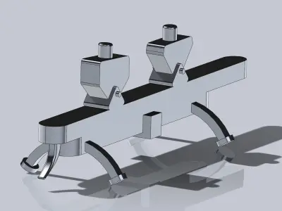 A5M4 Bomb rack 3D print model