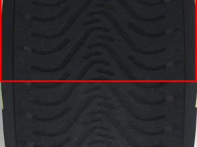 enkei intermediate rear tyre Low-poly 3D model