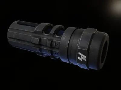 JCOMP Gen2 with SI OPPRESSOR Low-poly 3D model