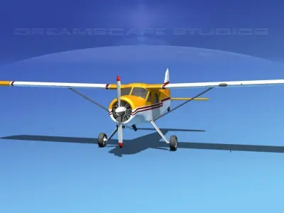 Dehaviland DH-2 Beaver SL12 3D model