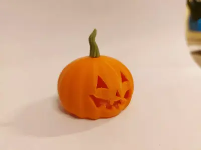 Jack O Lantern Pumpkin STL Free 3D print model