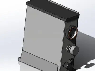  Pneumatic component box 3D model