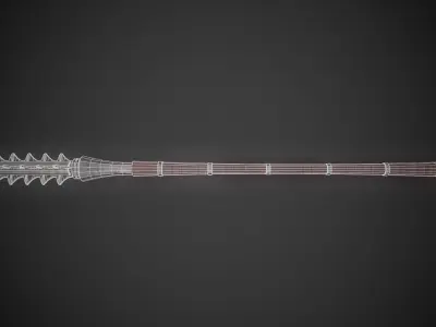 Big Ol Mace Low-poly 3D model