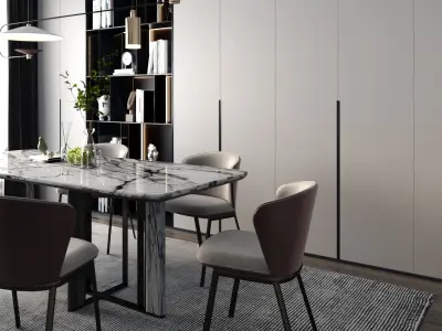 style restaurant Modern 3D model