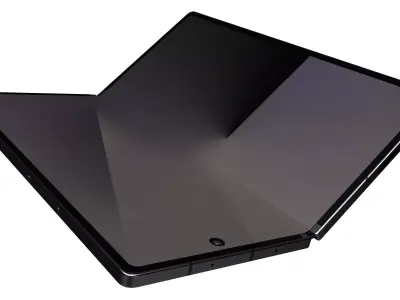 Samsung Galaxy Z Fold7 Jet Black 3D model