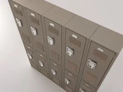 Locker V2 3D model