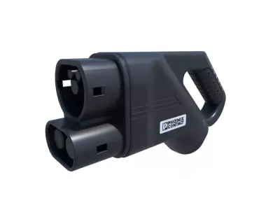 CCS2 Connector  3D model