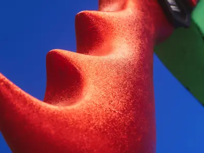 Martian Gun Low-poly 3D model