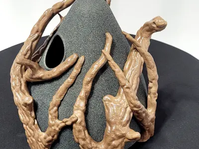 Birdhouse - Tree Egg - 3d Print 3D print model