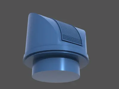 Yamato light control tower 01 - Commercial license - 1-100 scale 3D print model