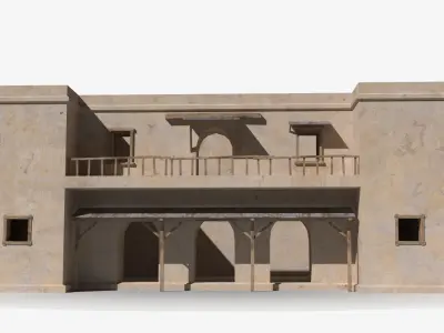 Arab x42 Low-poly 3D model