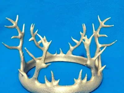 Renly Baratheon crown corona astada 3D print model