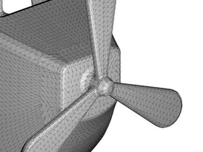 Stylish Aircraft Toy 3D print model