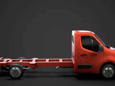 Nissan NV400 SingleCab SW E30 Chassis 2020 3D model