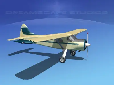 Dehaviland DH-2 Beaver SL06 3D model