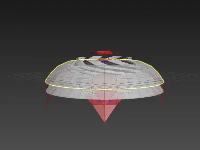 Double Inverted Coanda Motor - Concept 3D model