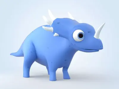 Styracosaurus 3D model