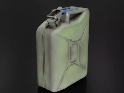 Military Fuel Can 01 3D print model