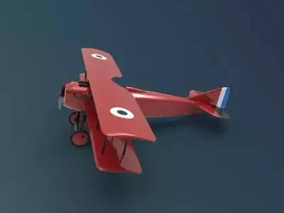 SPAD S XIII 3D model