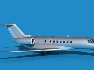 Cessna Citation C700 Longitude V00 3D model