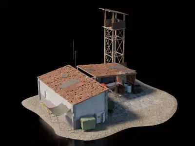 Warzone - Storage 3D model