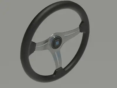 Nardi Wheel Low-poly 3D model