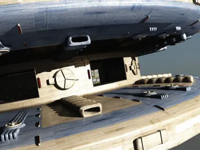 Earth Orbital 3 Space Station 3D model