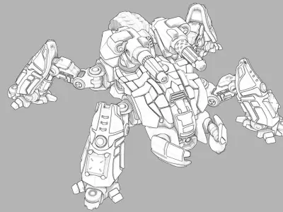 Fat-Beetle 3D print model