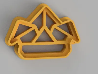 SET 5 COOKIE CUTTER 3D print model integral kangaroo insect 3D print model