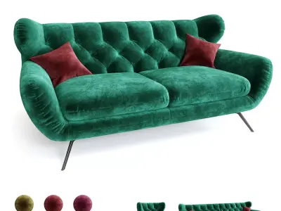 Sofa SHERWOOD set - BARVA MEBEL Free 3D model