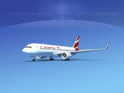 Boeing 767-300 Air Mauritus 2 3D model
