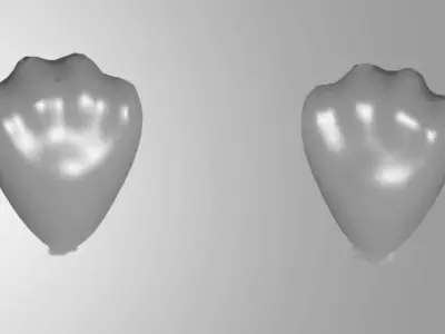 MakeIT Dog FootPrint 3D Model 3D model