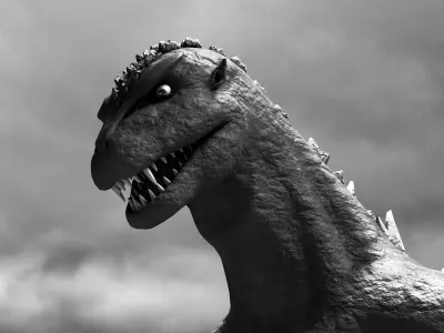 Godzilla 1954 3D model