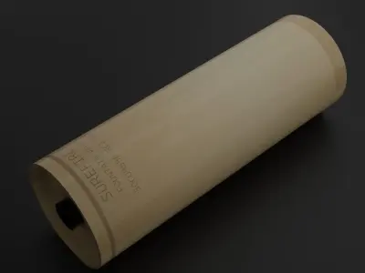 Surefire suppressor Free 3D model
