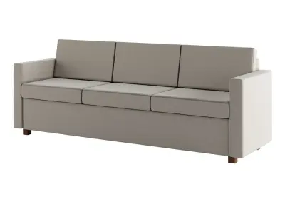 Basic Sofa Free 3D model