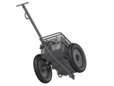 If-8 infanteriekarren - ammunition infantry germany vehicle 3D print model