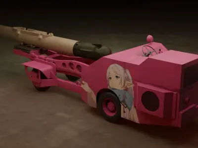 Bomb Loader MJ-1B 3D model