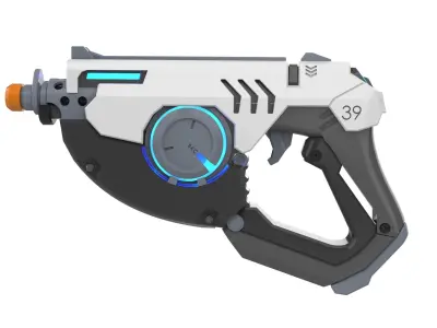 Tracer Blaster Original Skin - Commercial - Printable - STL 3D print model
