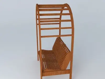 Arbor Bench Free 3D model